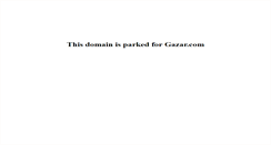 Desktop Screenshot of gazar.com