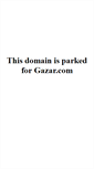 Mobile Screenshot of gazar.com